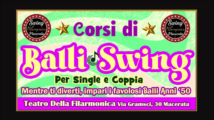 š£Corsi di Balli Swing Macerata, impara i favolosi Balli Anni '50 con Sabry e Aleš