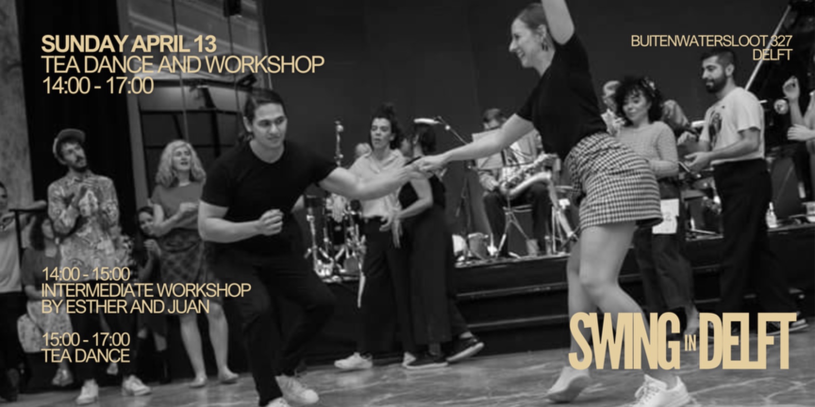 Swing in Delft - Tea Dance and Workshop April 13th