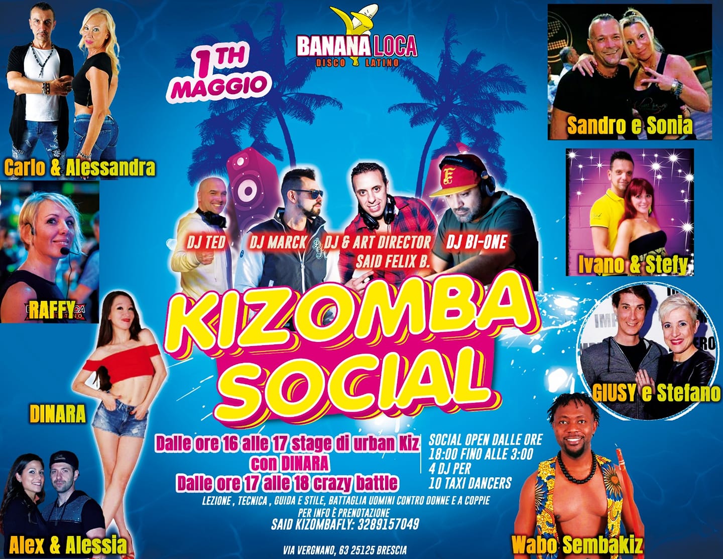 Social Kizomba Party 1 Maggio