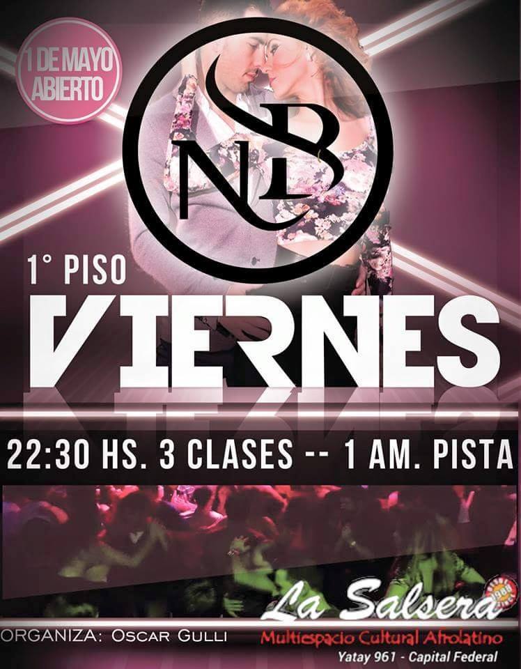 1 de Mayo Noches de Bachata ABIERTO