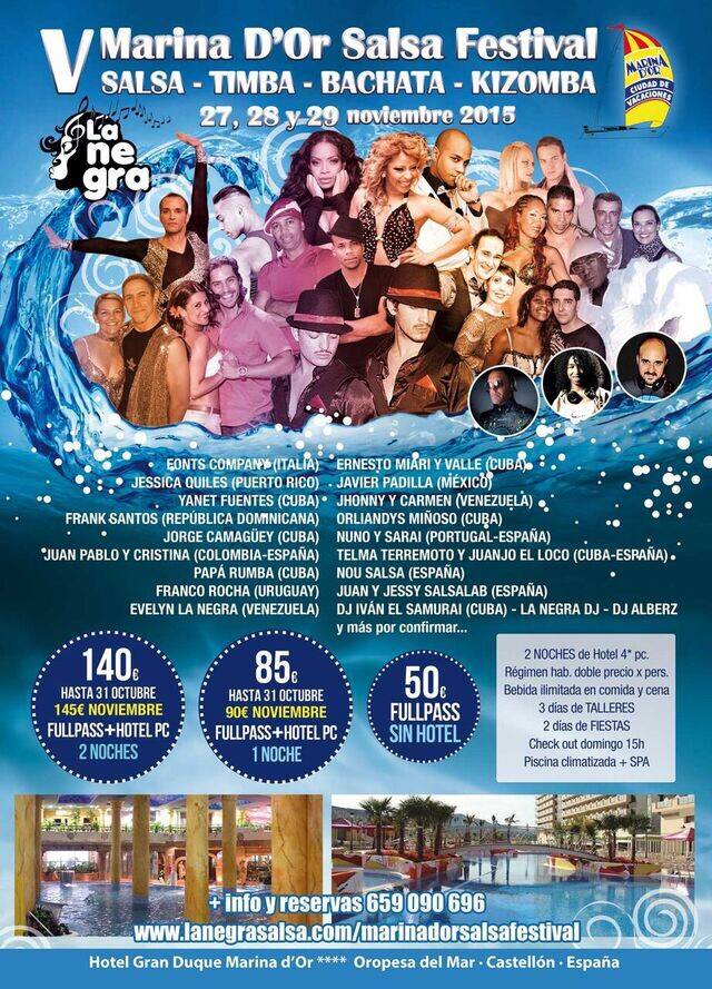 V Marina D'Or Salsa Bachata y Kizomba Festival