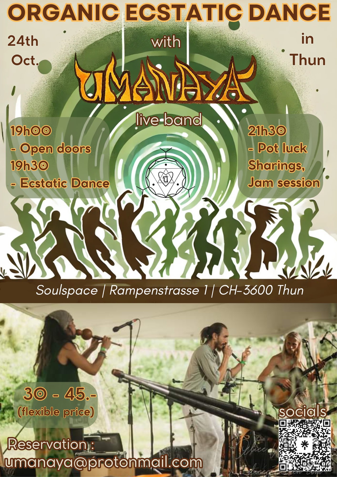 Organic Ecstatic Dance in THUN