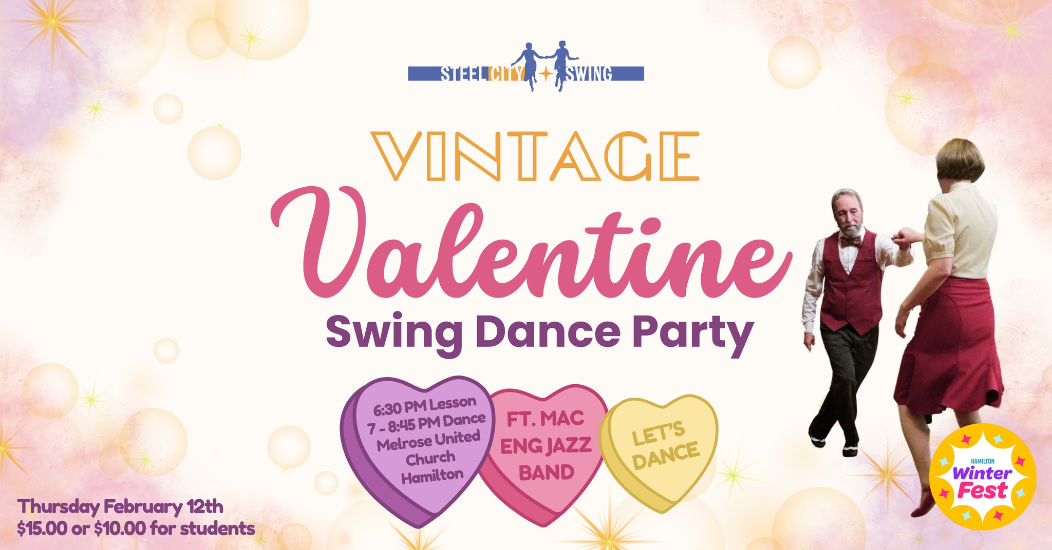 Vintage Valentine Party - Swing Dancing in Hamilton