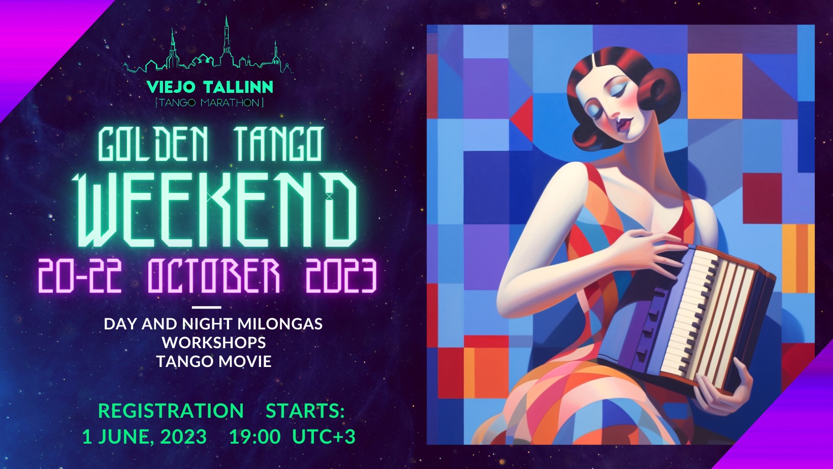 Tango Viejo Tallinn - Golden Tango Weekend edition - 20-22 October 2023