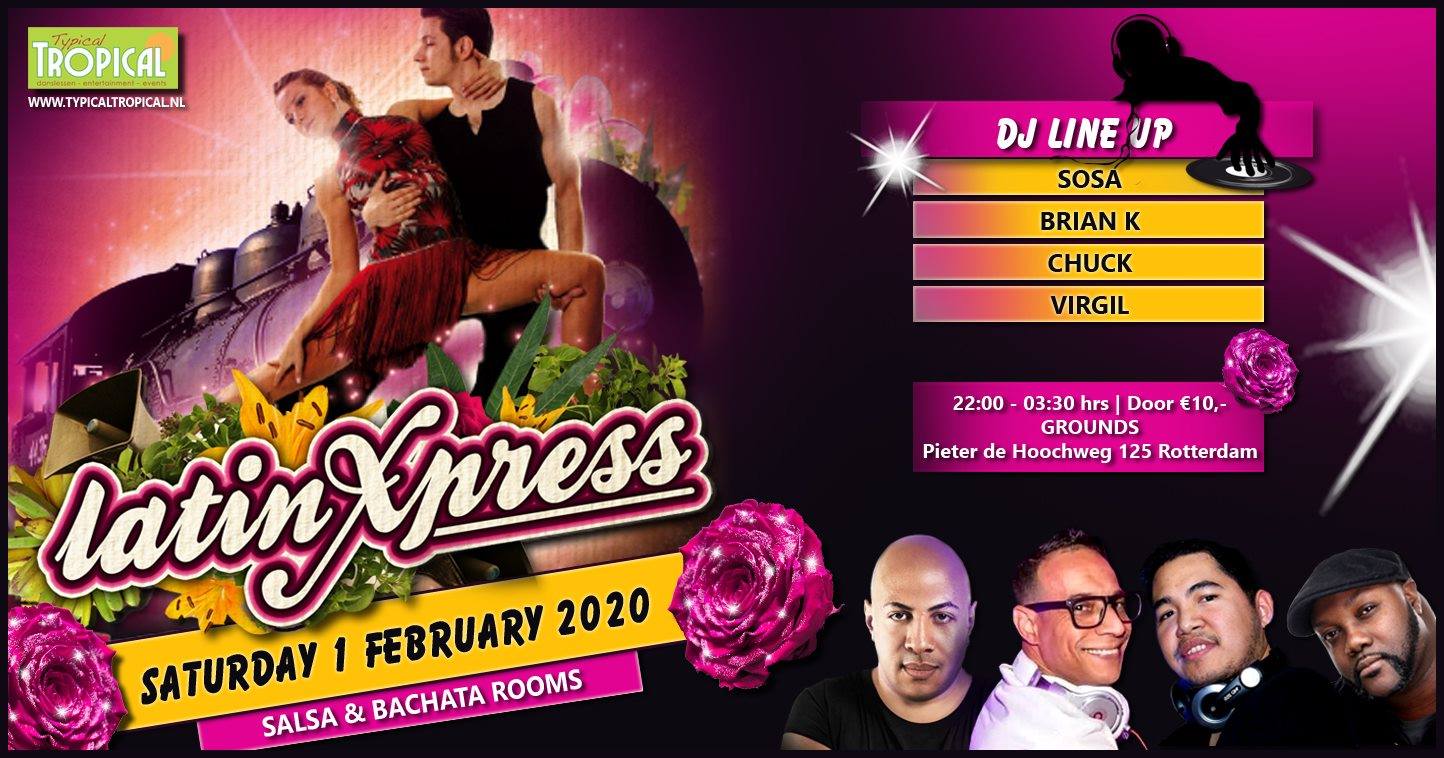 LatinXpress * The best of Salsa & Bachata * 2 rooms * Feb 1