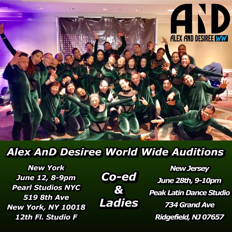 Alex AnD Desiree World Wide NJ Auditions