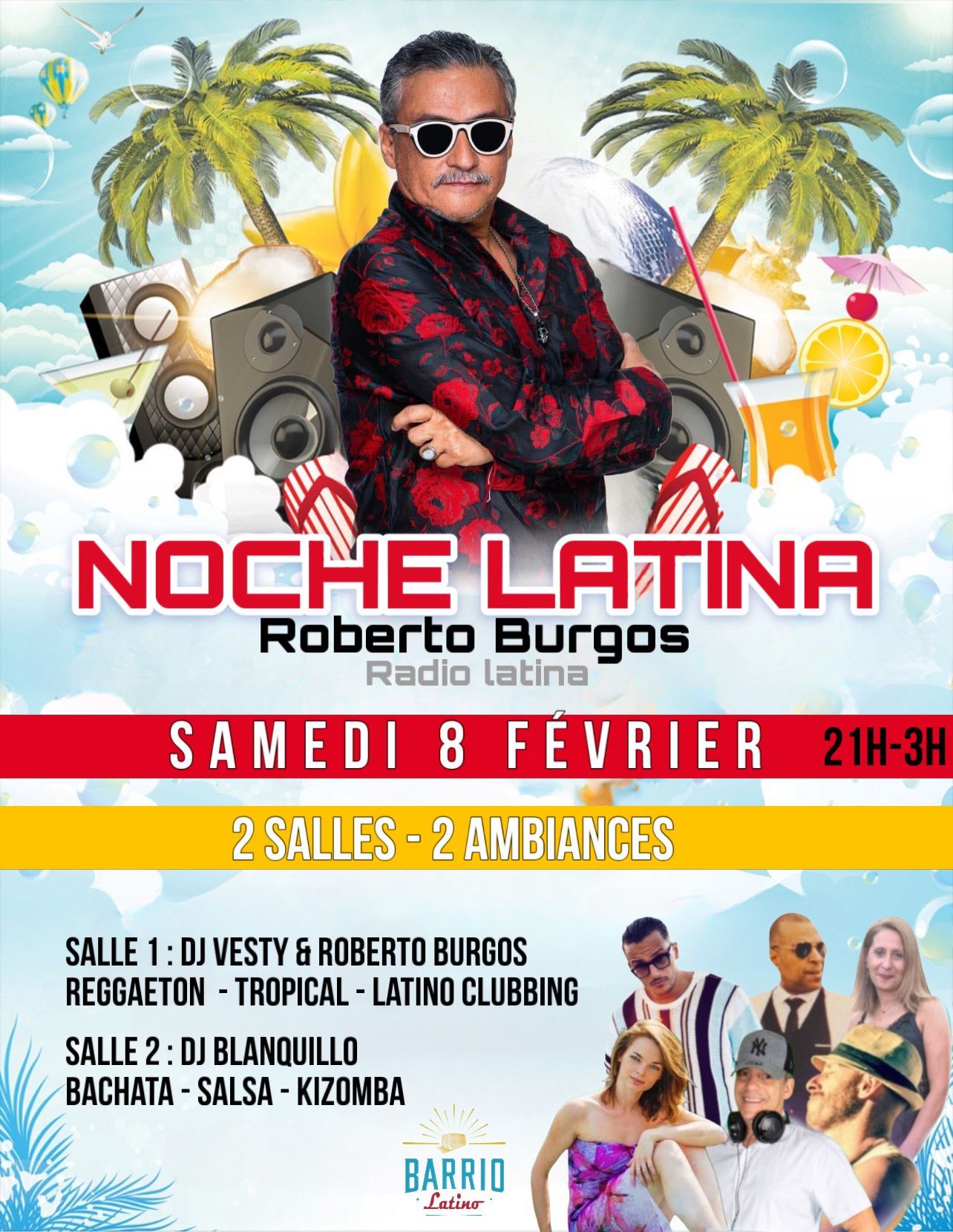 NOCHE LATINA-ROBERTO BURGOS RADIO LATINA