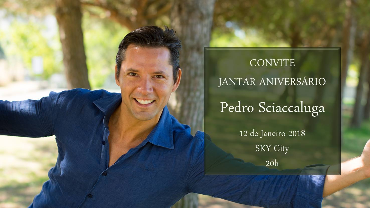 Jantar Aniversário - Pedro Sciaccaluga