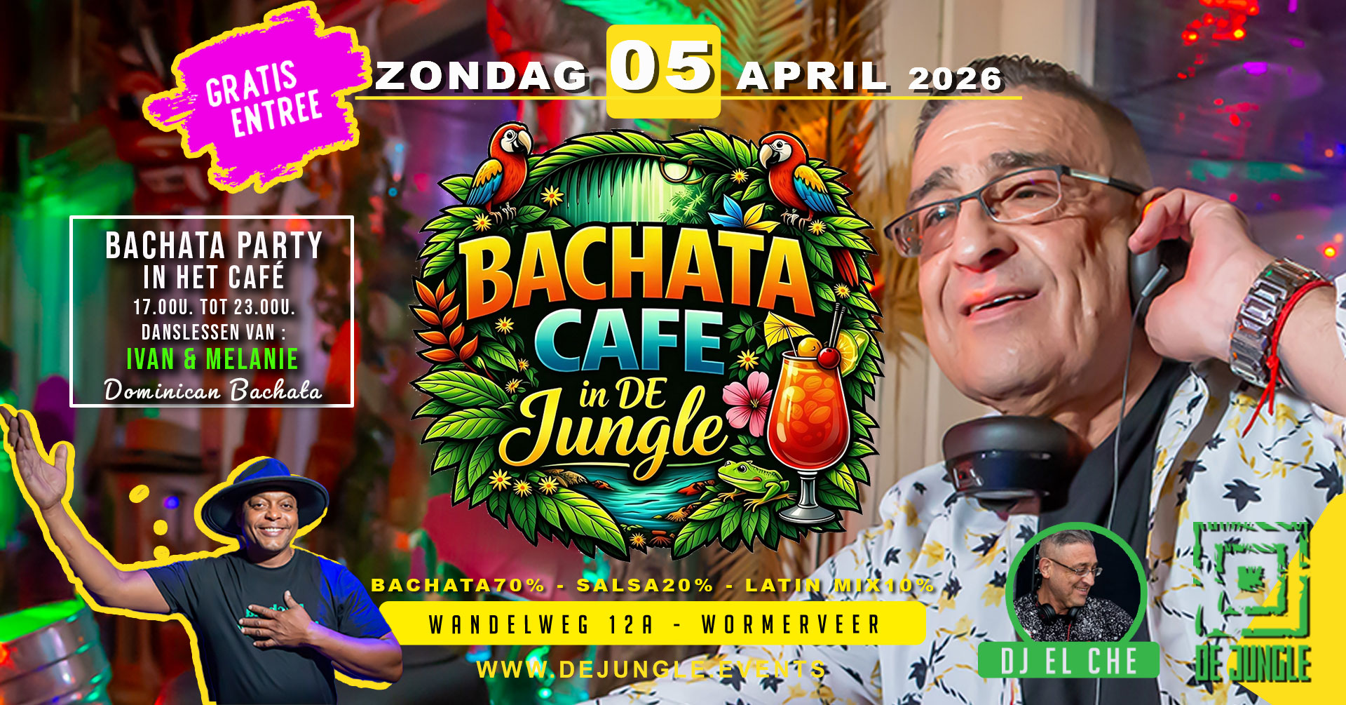 Bachata Café met DJ El Che