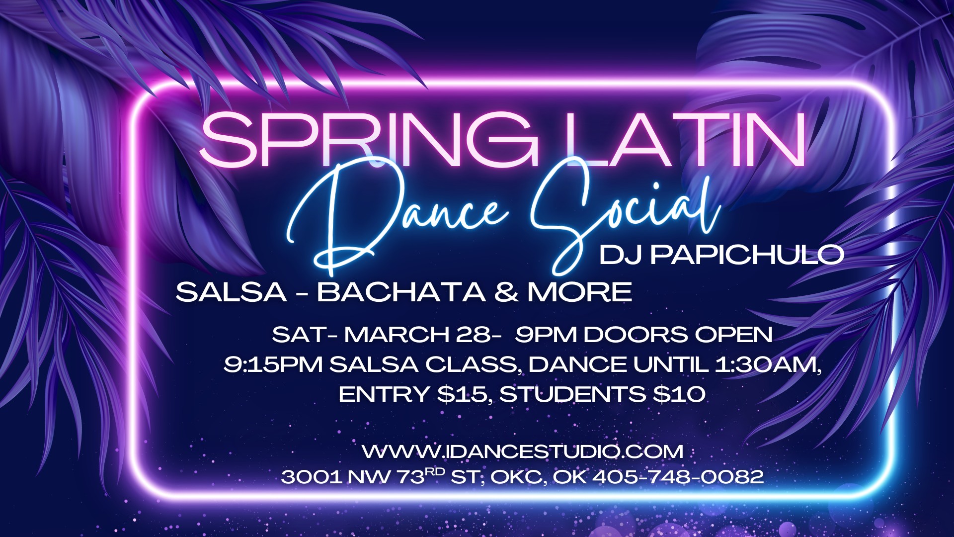 Spring Latin Dance Social!
