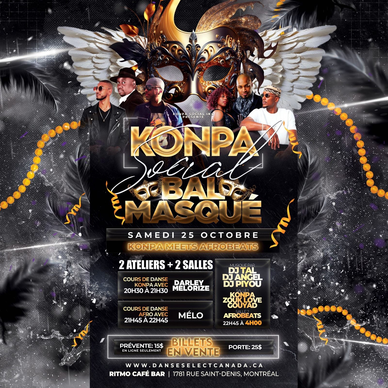 KONPA SOCIAL BAL MASQUÉ