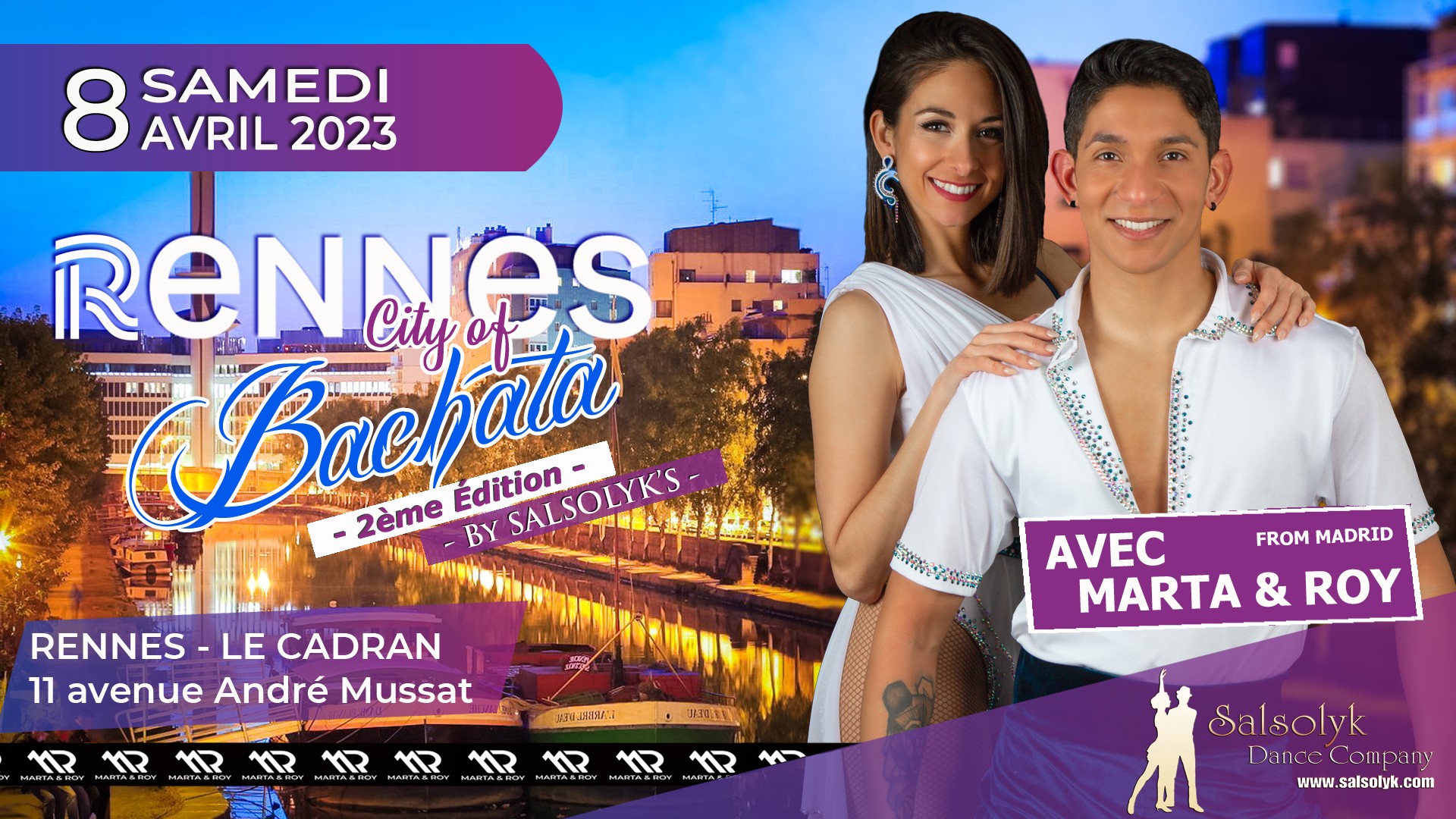 Rennes, City Of Bachata 2 avec Marta & Roy by Salsolyk's