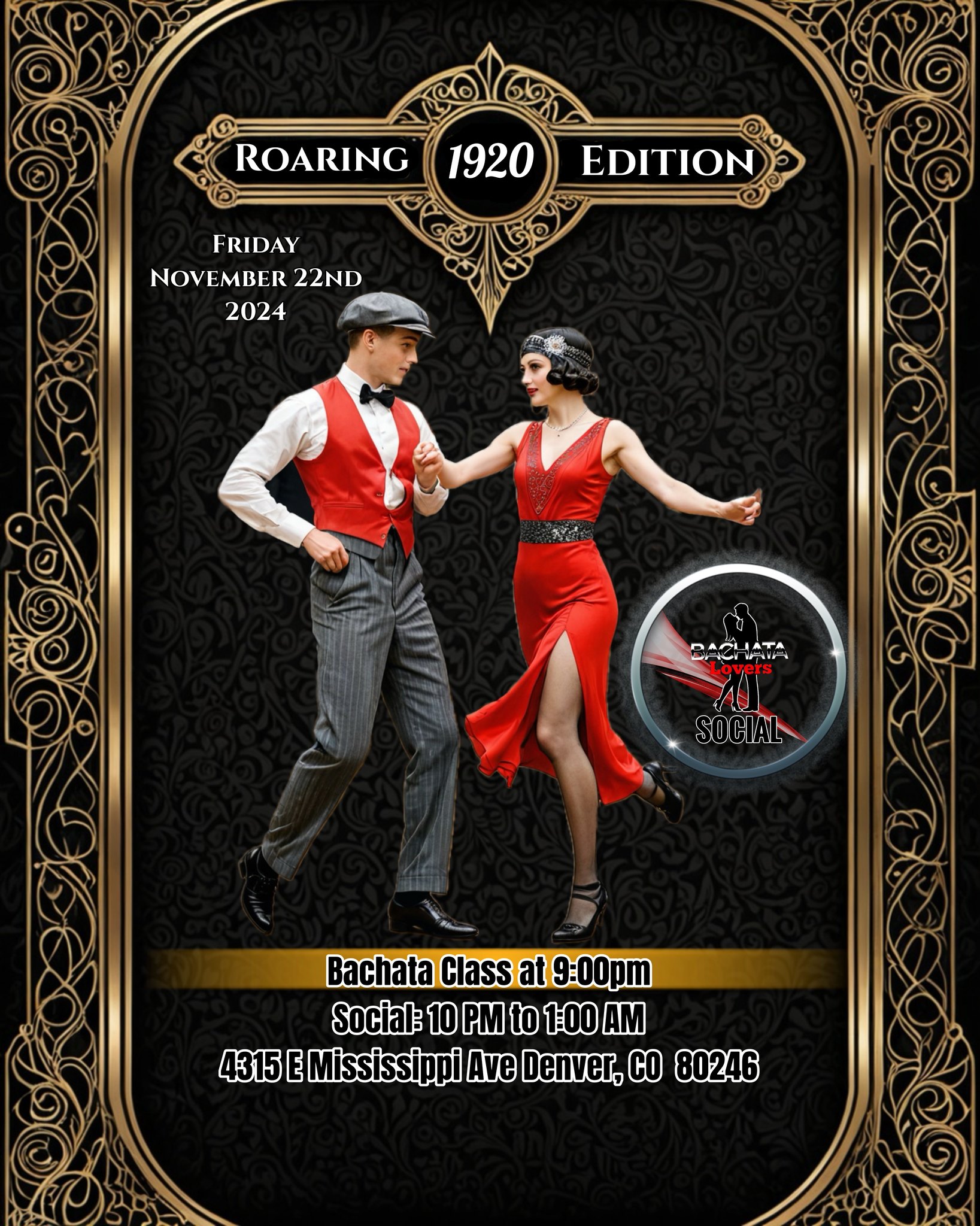 Bachata Lovers Social: Roaring 20s Edition