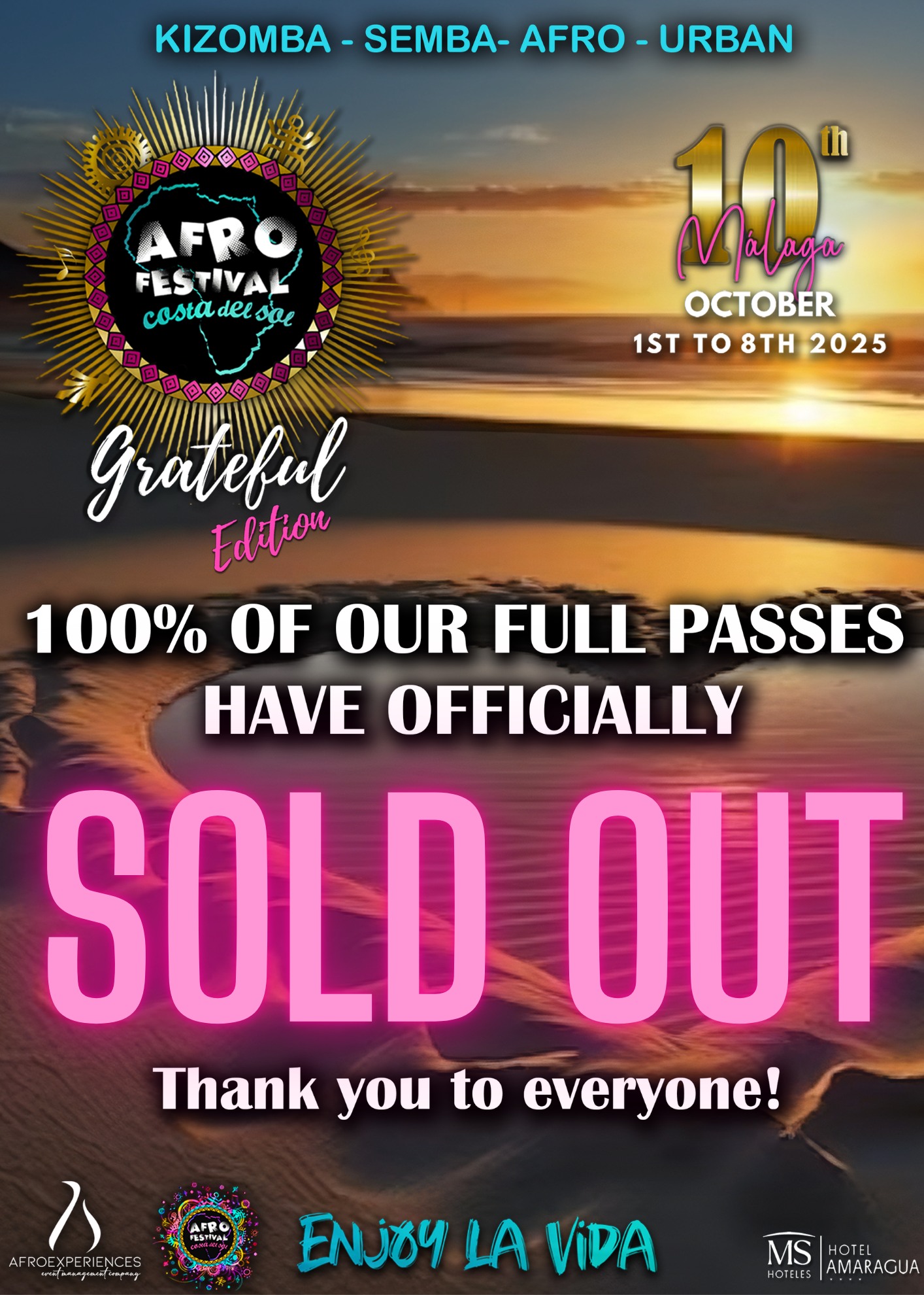 AFROFESTIVAL MALAGA 10TH EDITION ( OFFICIAL EVENT)