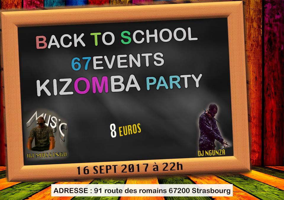 Kizomba Party **67events** Back to School