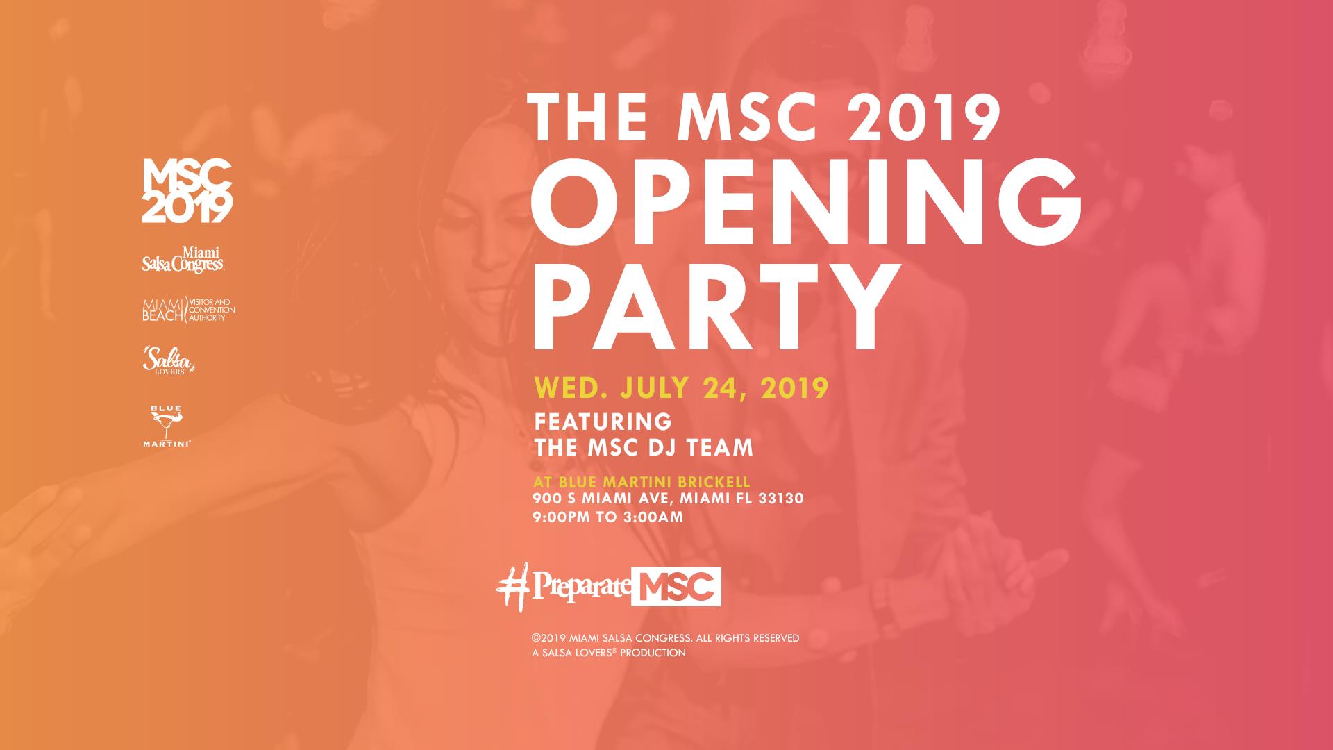 Miami Salsa Congress Opening Party