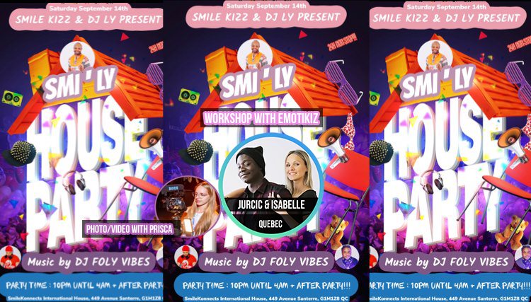 SMILY HouseParty avec FOLY et EmotiKiz
