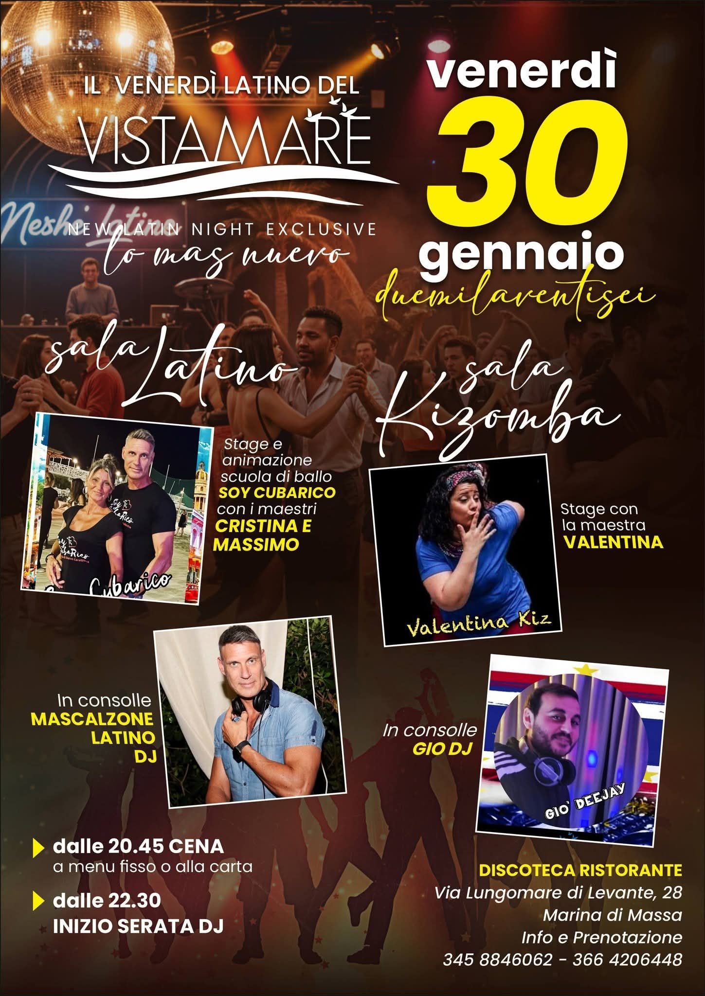 Vistamare✨️Exclusive Latin Night✨️