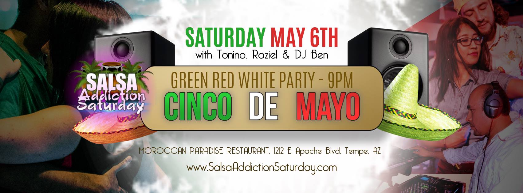 Cinco De Mayo (Green Red White Party)