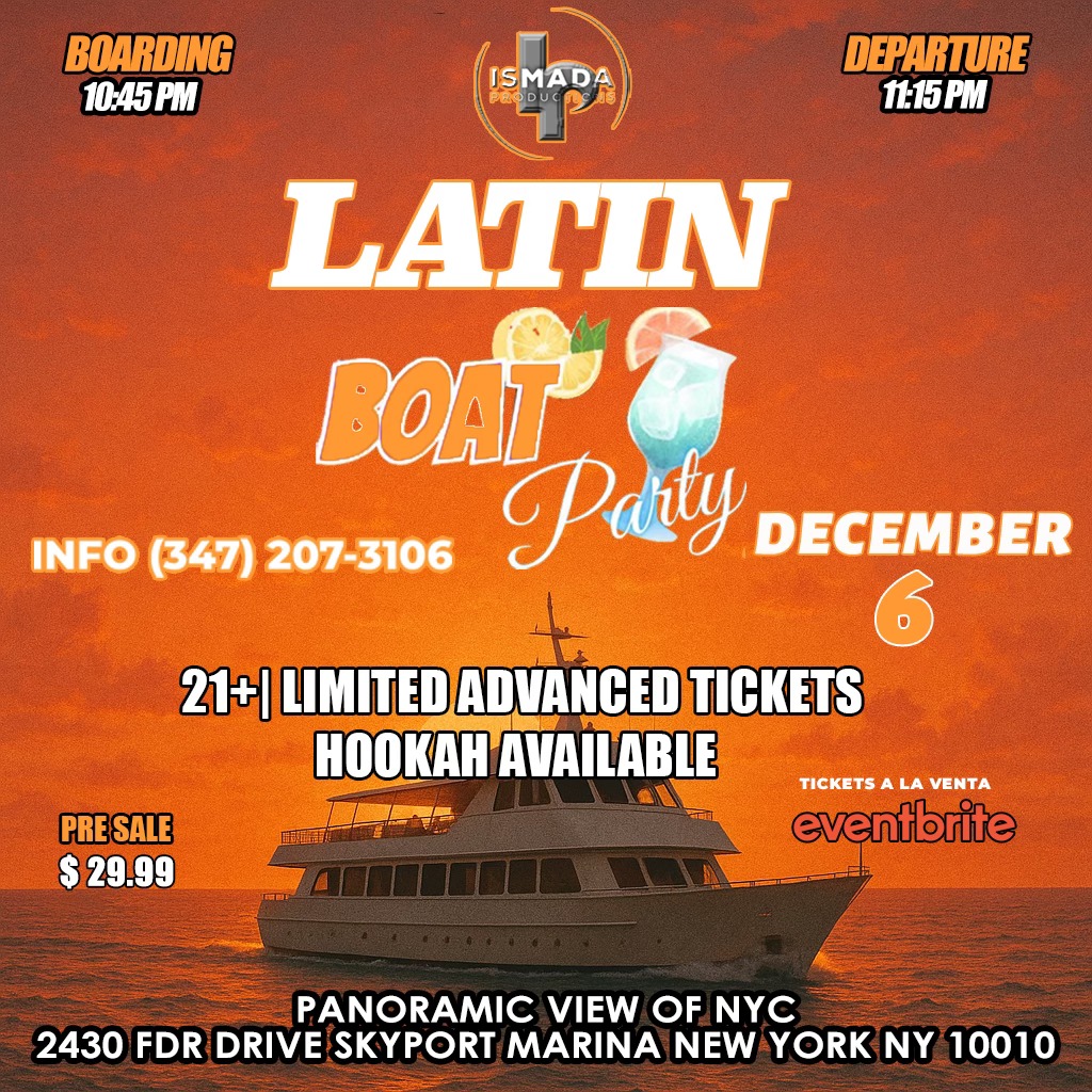 Latin Boat Party