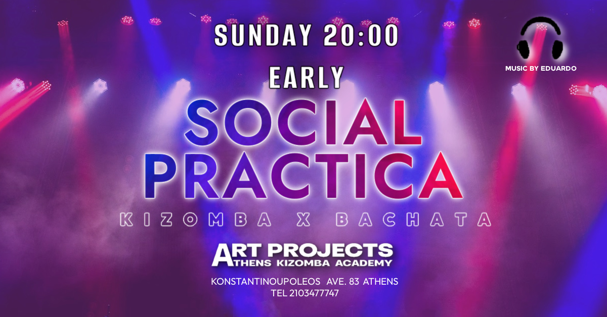 Athens Social Practica Kizomba x Bachata by Art Projects