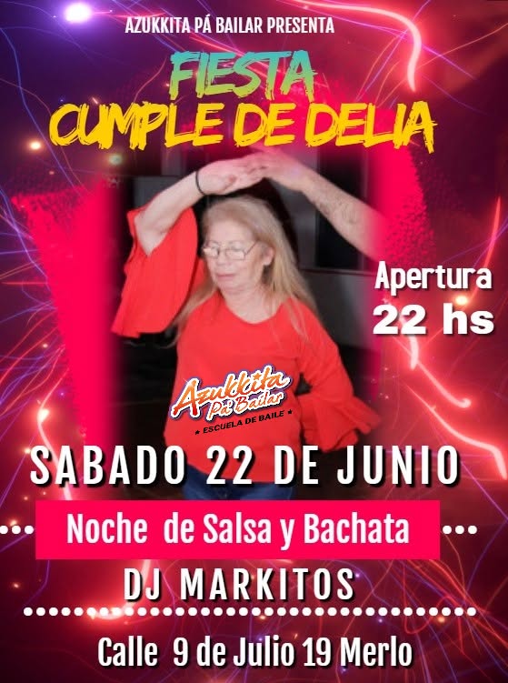 Cumple de Delia a pura Salsa & Bachata