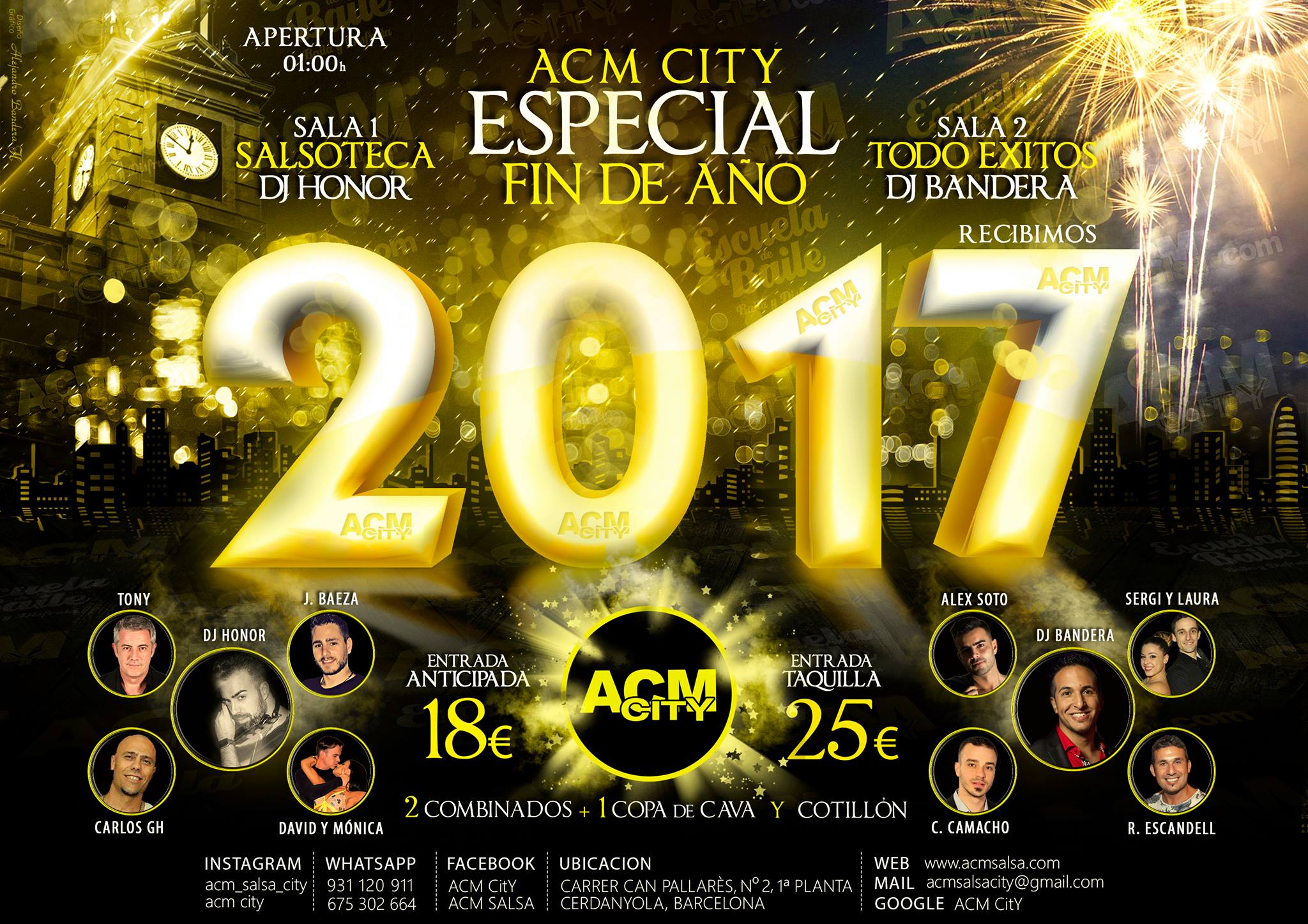 Entrada de año 2017