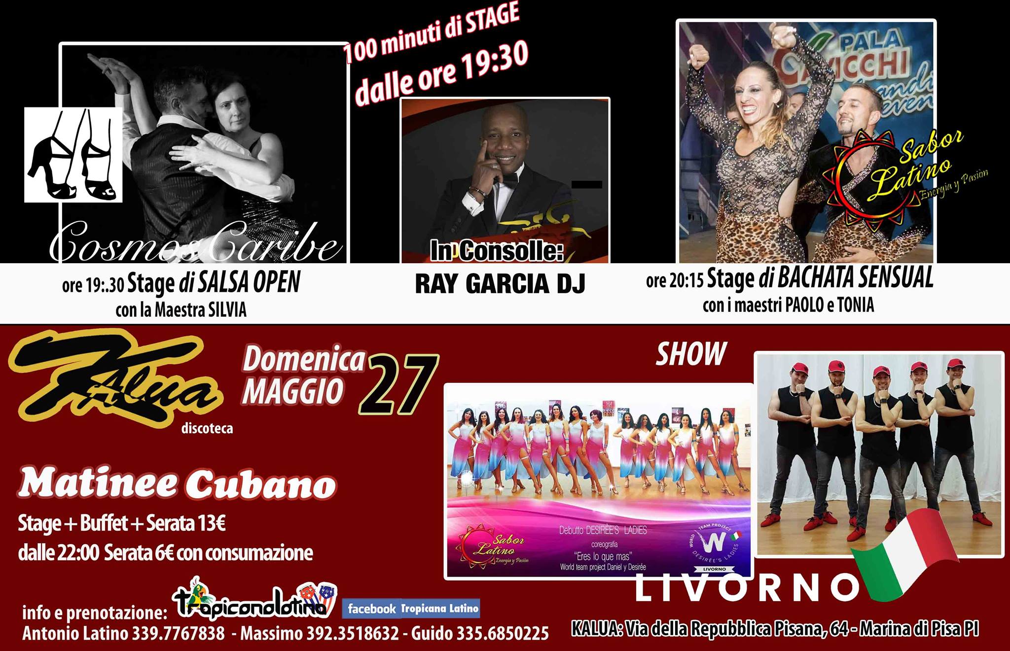 Matinee Cubano la Domenica Latina del Kalua