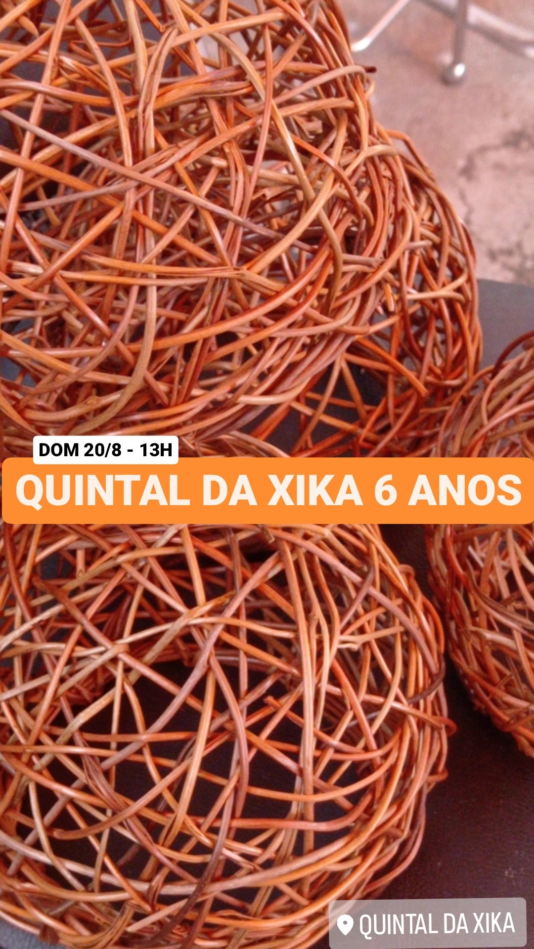 QUINTAL DA XIKA - 6 ANOS EM SP