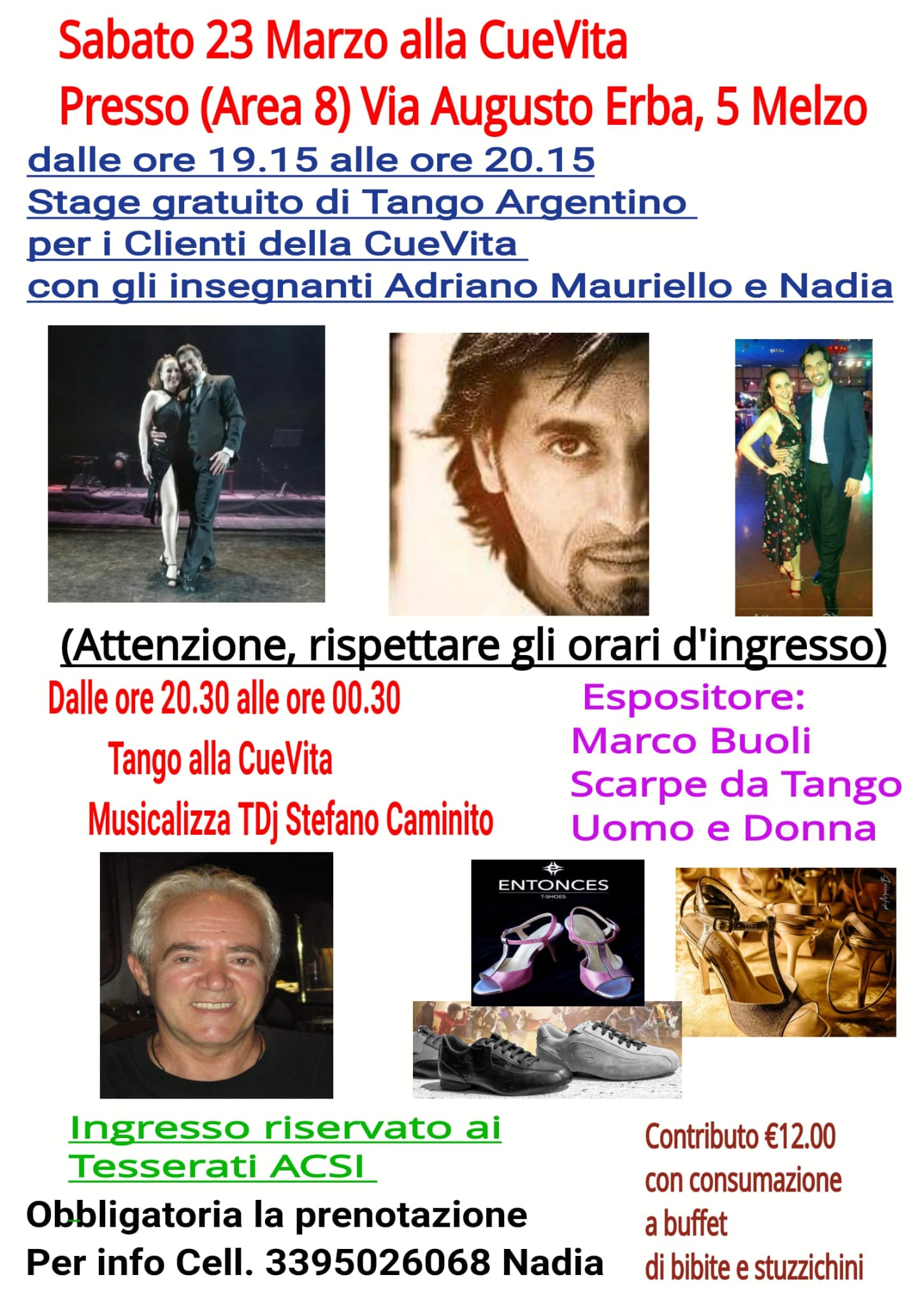 Tango alla CueVita