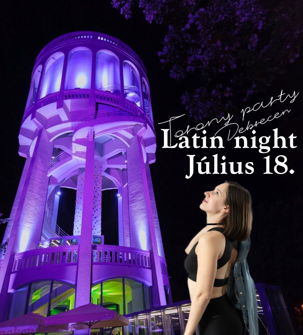 Latin night 💜 Torony party