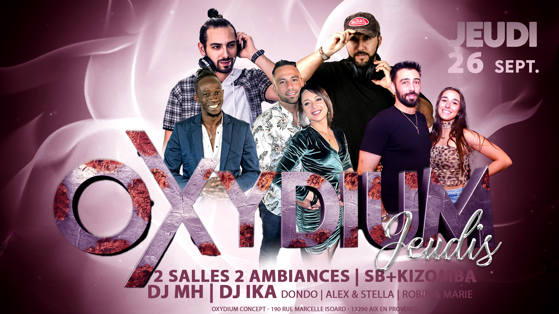 L'oxydium- le retour des jeudis 2 ambiances - 26 Sept