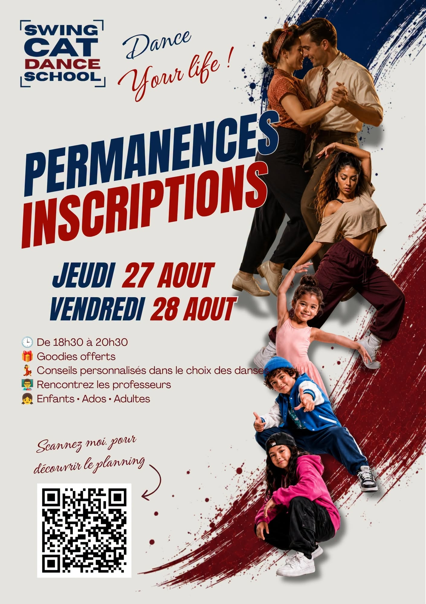 Permanences Inscriptions