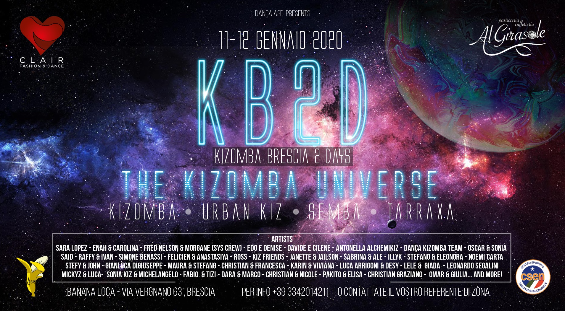 Kizomba Brescia 2 Days 2020