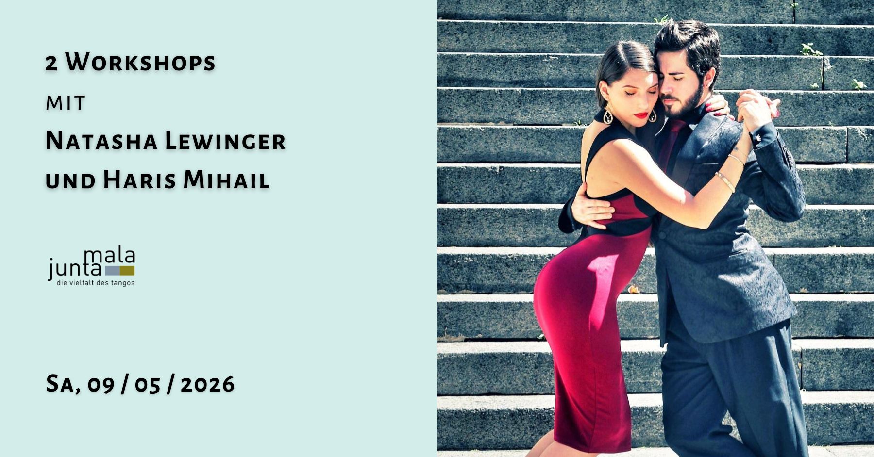 2 Workshops mit Natasha Lewinger und Haris Mihail