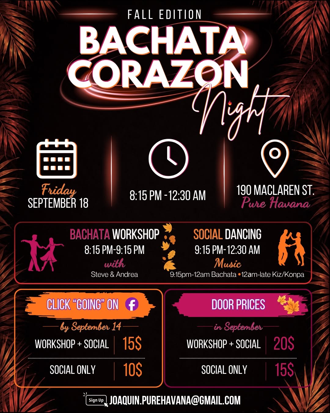 Bachata Corazon Night ( Elevation Experience) ❤️‍🔥🔥
