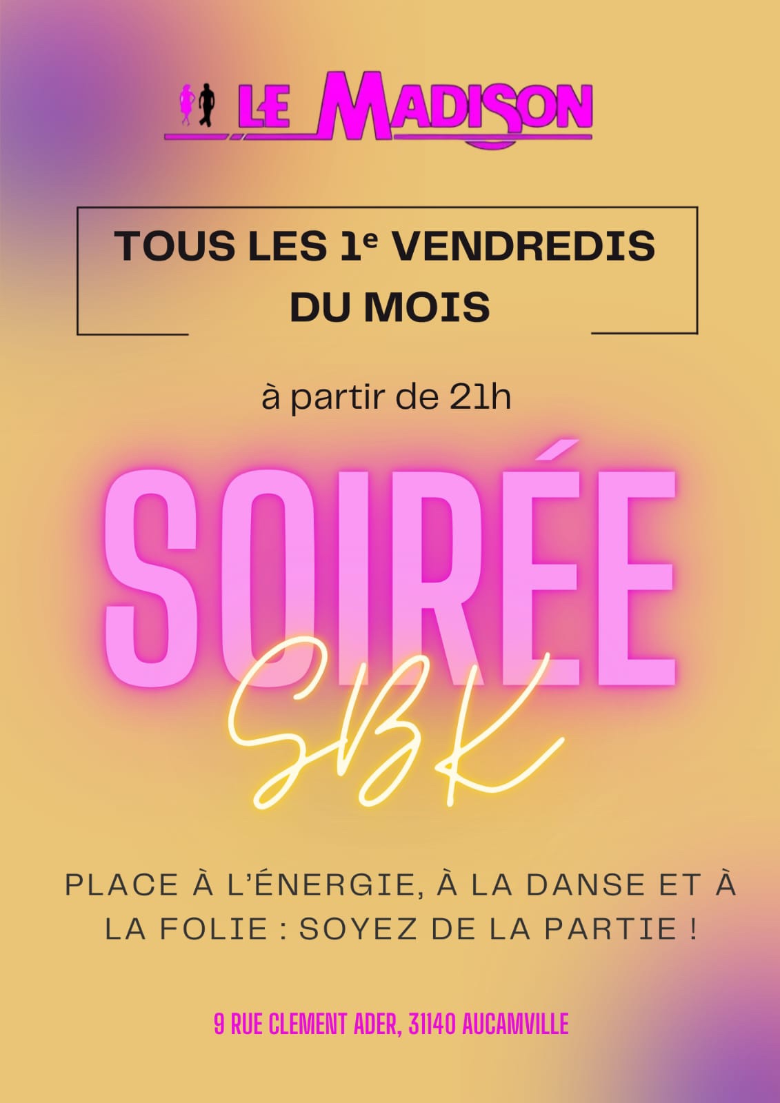 Soirée SBK ROCK au Madison