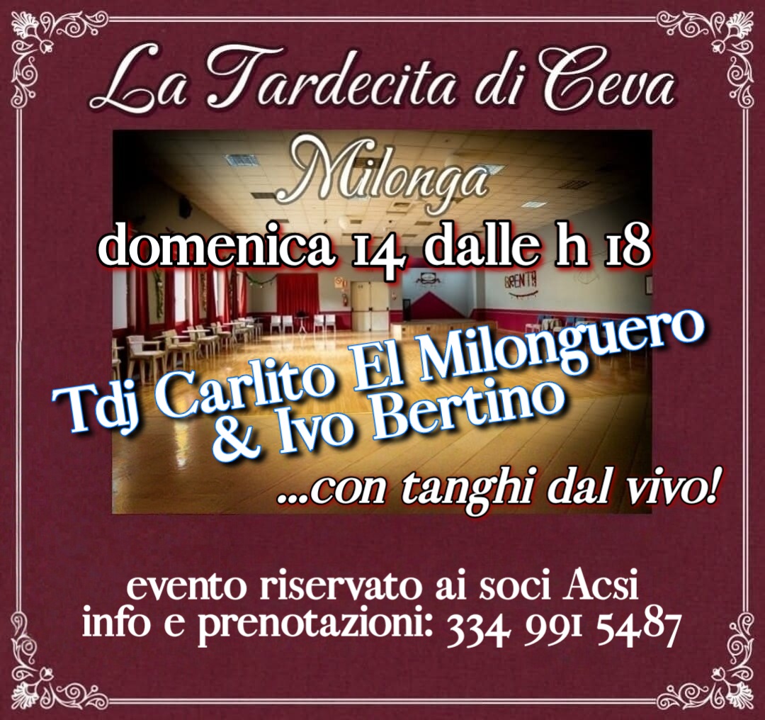 La Tardecita di Ceva