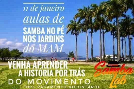 ☆☆Projeto SAMBA LAB ☆☆Aulas De Samba