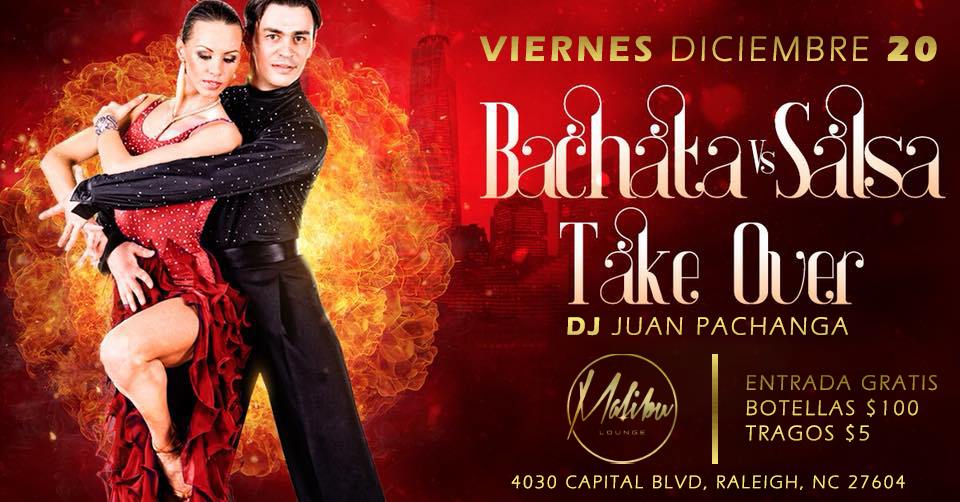 Bachata Vs Salsa Take Over