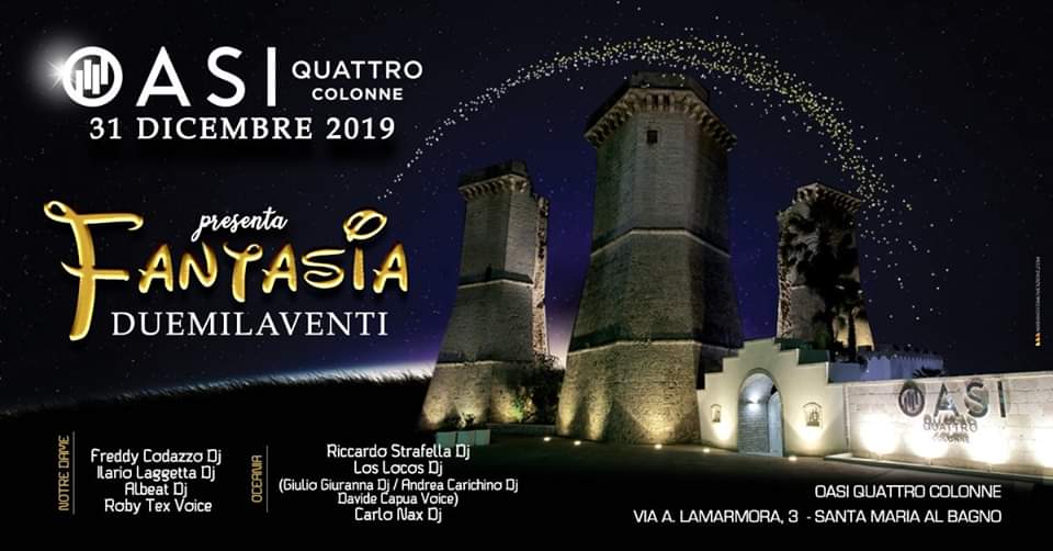 Capodanno 2020 Quattro Colonne