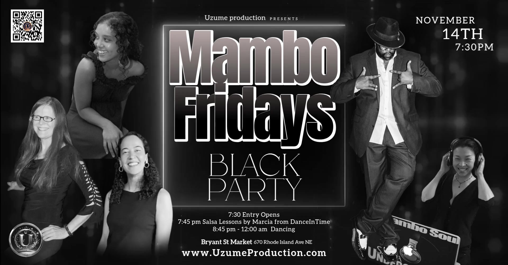Mambo Fridays at Bryant St Market, DC