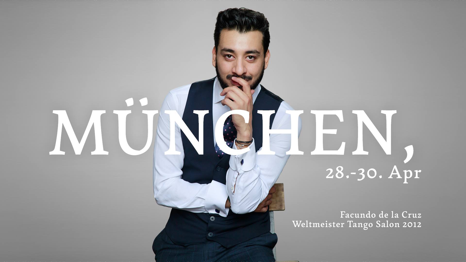 Munich, WORLD Champion of TANGO SALON 2012, Facundo de la Cruz