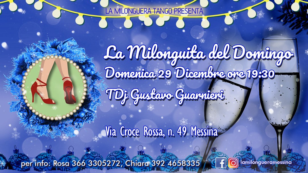 La Milonguita del Domingo Messina 29 Dicembre