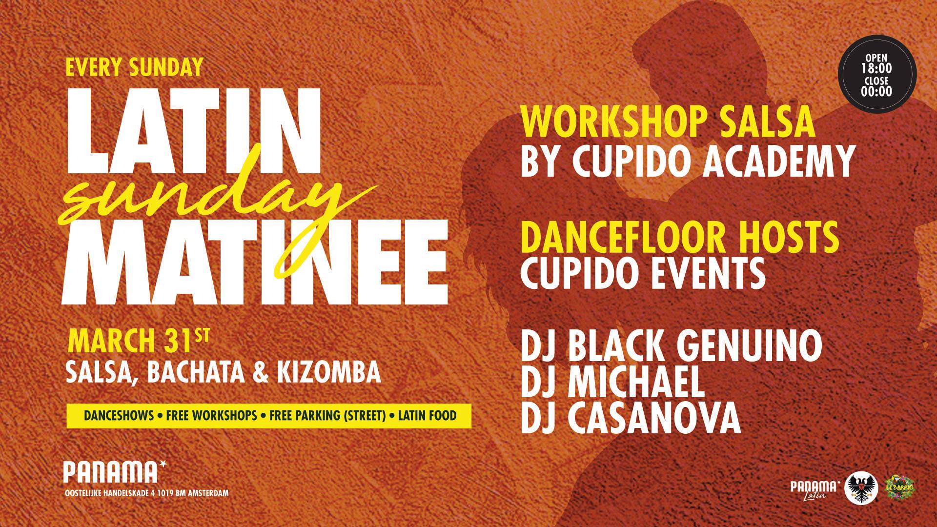 Latin Sunday Matinee 31 March