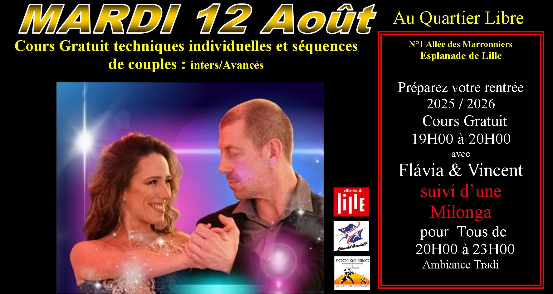 Cours et Milonga Plein-Air