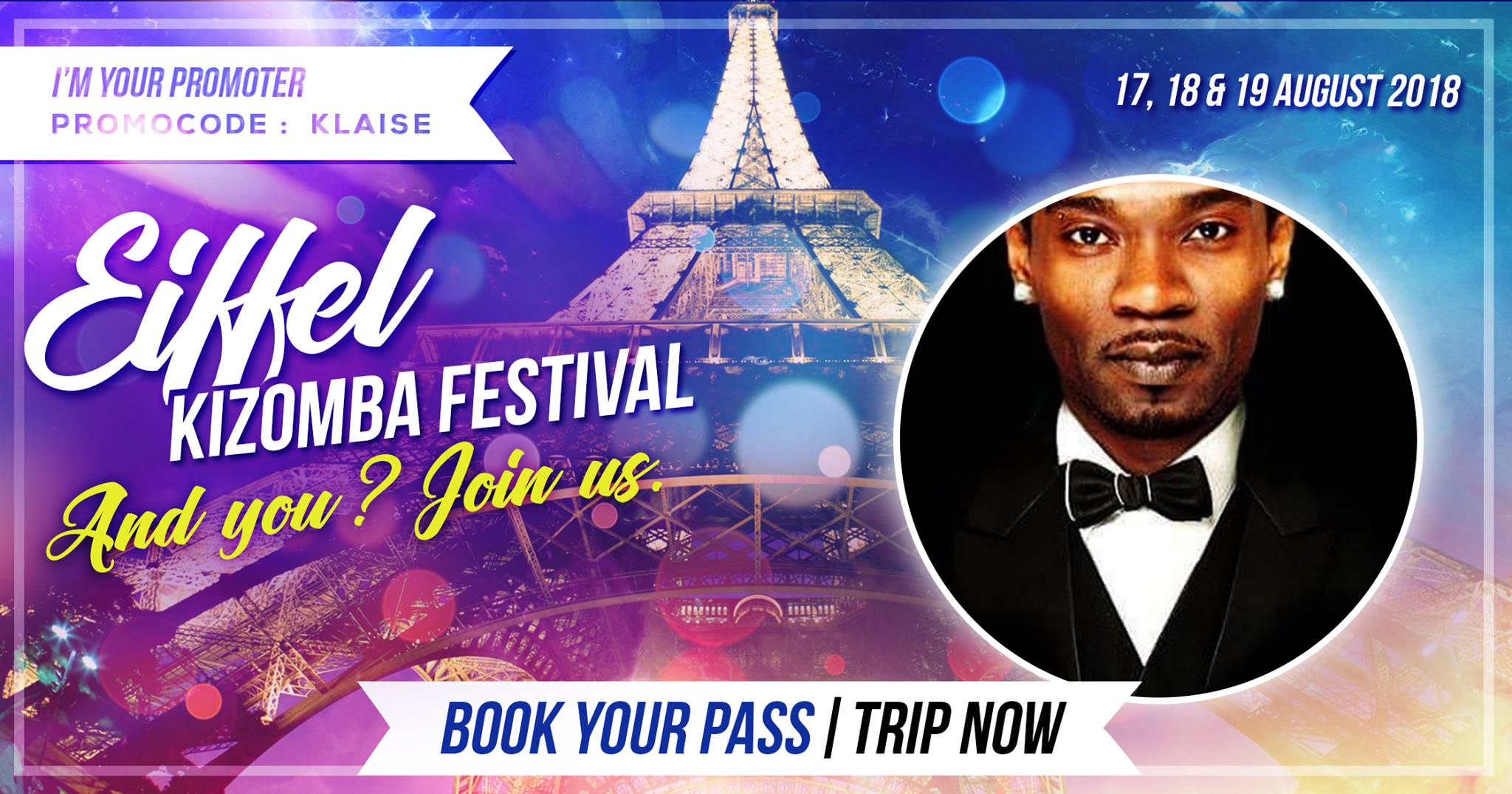Luxemburg goes to Eiffel Kizomba festival Official In Paris