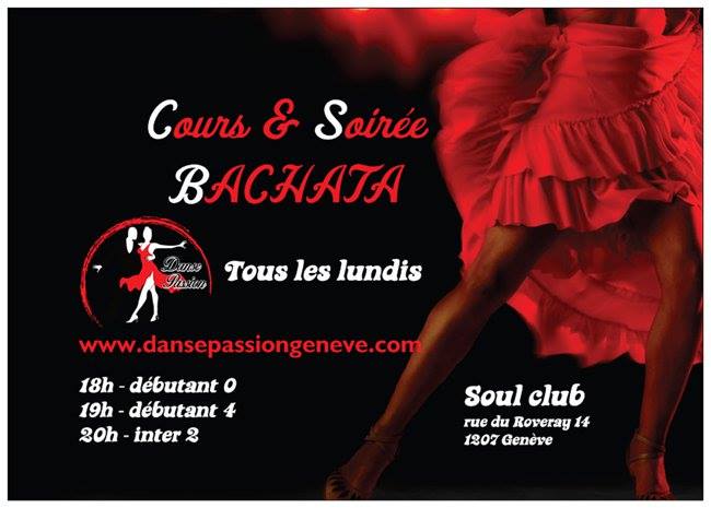 Cours & Soirée Bachata by Danse Passion Genève!