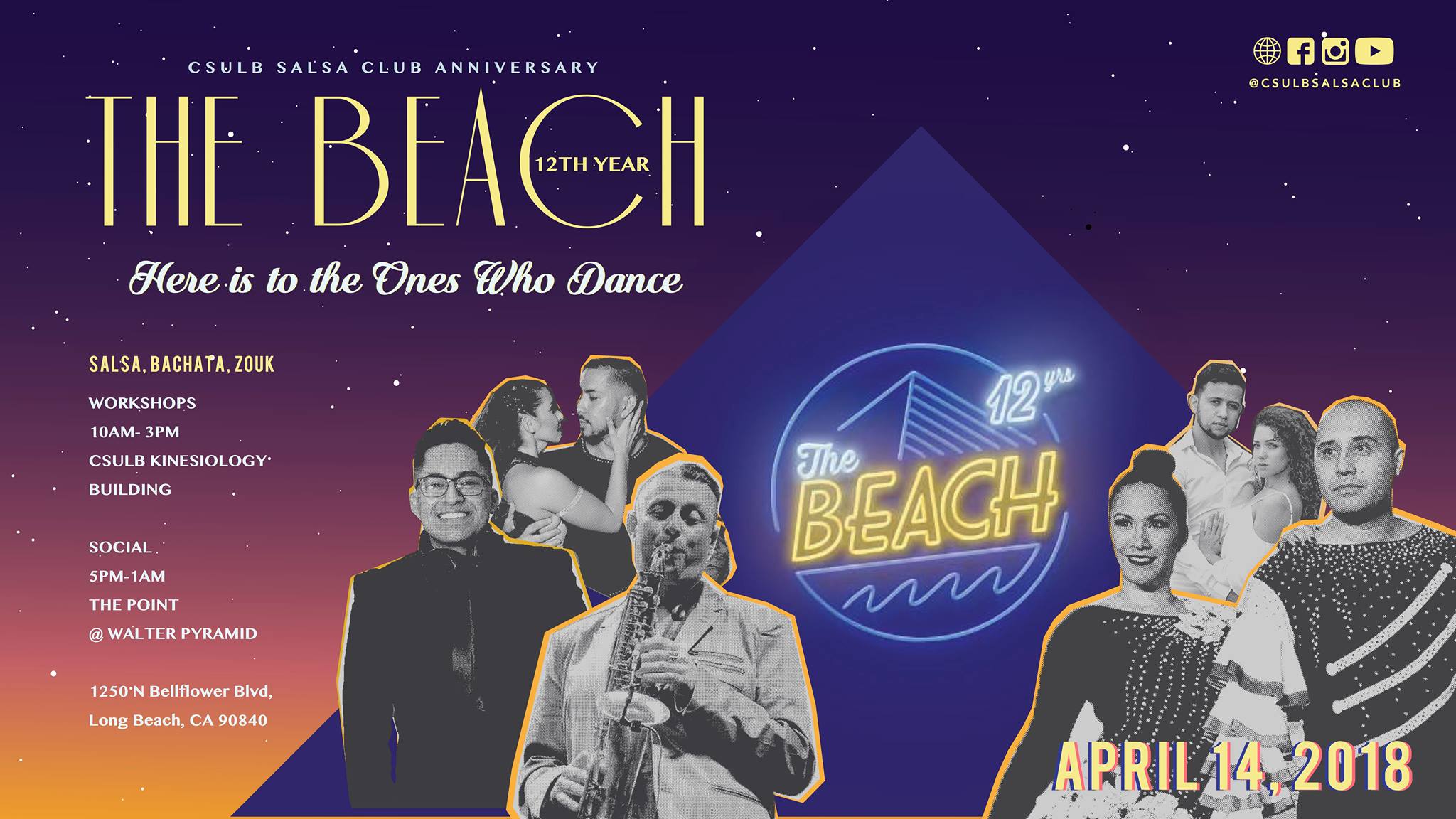 The Beach! (CSULB Salsa Club’s 12th Year Anniversary)