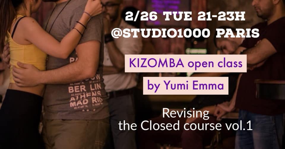 2 26(火) open class (closed vol.1の復習)
